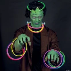 Premium Glow Necklace Assortment - 50 Pc. -Cheap Halloween decorations Store premium glow necklace assortment 50 pc 24 8102f a03