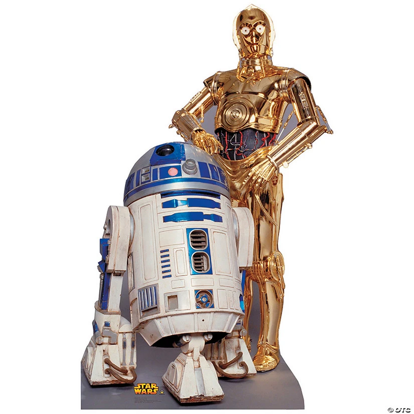 R2-D2 & C-3PO Cardboard Stand-Up 3 R2-D2 & C-3PO Cardboard Stand-Up