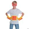 Red & Yellow Superhero Accessories - 4 Pc. 1 Red & Yellow Superhero Accessories - 4 Pc. -Cheap Halloween decorations Store red and yellow superhero accessories 4 pc 13771181