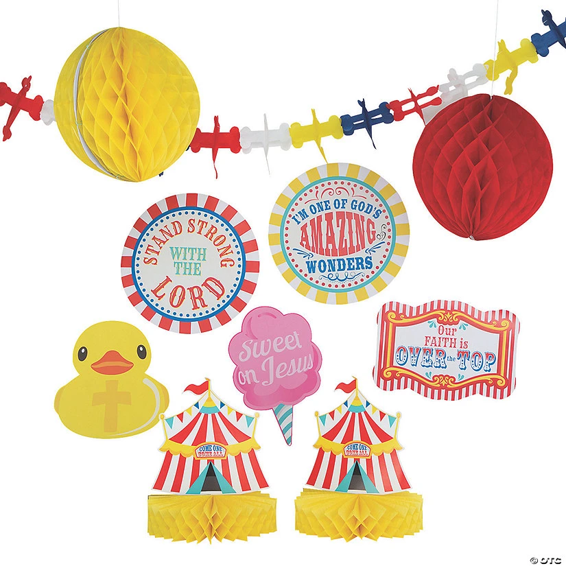 Religious Carnival Decorating Kit - 10 Pc. 3 Religious Carnival Decorating Kit - 10 Pc.