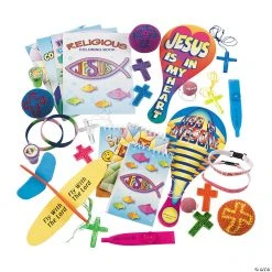 Religious Novelty Toy Assortment - 50 Pc.