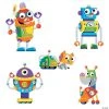Robot Party Wall Cutouts - 6 Pc. 1 Robot Party Wall Cutouts - 6 Pc. -Cheap Halloween decorations Store robot party wall cutouts 6 pc 13812897