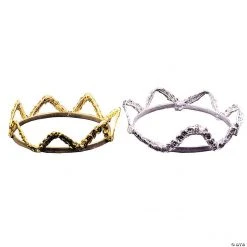 SEQUIN CROWN-GOLD