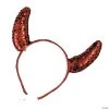 Sequin Devil Horns -Cheap Halloween decorations Store sequin devil hornsbb199