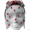 Skull Hand Rosette Crown Veil 1 Skull Hand Rosette Crown Veil -Cheap Halloween decorations Store skull hand rosette crown veilglh180314