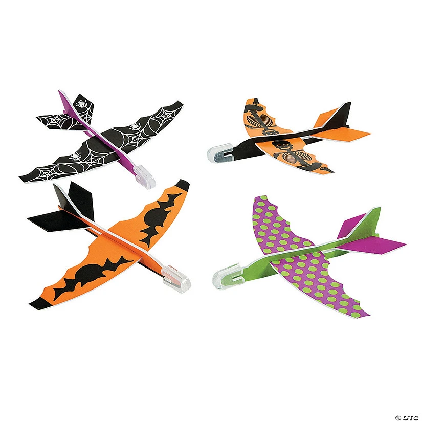 Sleek Halloween Gliders - 48 Pc. 3 Sleek Halloween Gliders - 48 Pc.