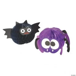 Spooktacular Spider & Bat Centerpieces - 2 Pc.