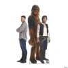 Star Wars™ 40th Anniversary Edition Han Solo & Chewbacca Stand-Up -Cheap Halloween decorations Store star wars 40th anniversary edition han solo and chewbacca stand up13945001