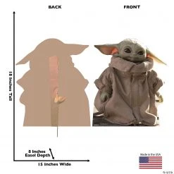 Stars Wars™ The Mandalorian™ The Child Stand-Up -Cheap Halloween decorations Store stars wars the mandalorian the child stand up14101104 a02