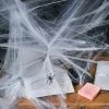 Stretchable Spider Webs Halloween Decorations - 12 Pc. 1 Stretchable Spider Webs Halloween Decorations - 12 Pc. -Cheap Halloween decorations Store stretchable spider webs halloween decorations 12 pc 25 110