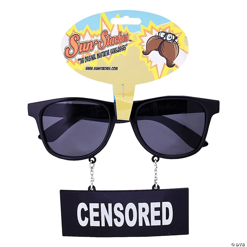 Sun-Staches® Censored - 1 Pc. 3 Sun-Staches® Censored - 1 Pc.