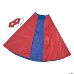 Superhero Cape & Mask Set -Cheap Halloween decorations Store superhero cape and mask set14 1185 a02