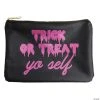 "Trick or Treat Yo Self" Makeup Bag 2 "Trick or Treat Yo Self" Makeup Bag -Cheap Halloween decorations Store trick or treat yo self makeup bagglh180801