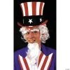 Uncle Sam Wig with Goatee & Eyebrows 2 Uncle Sam Wig with Goatee & Eyebrows -Cheap Halloween decorations Store uncle sam wig with goatee and eyebrowscb50
