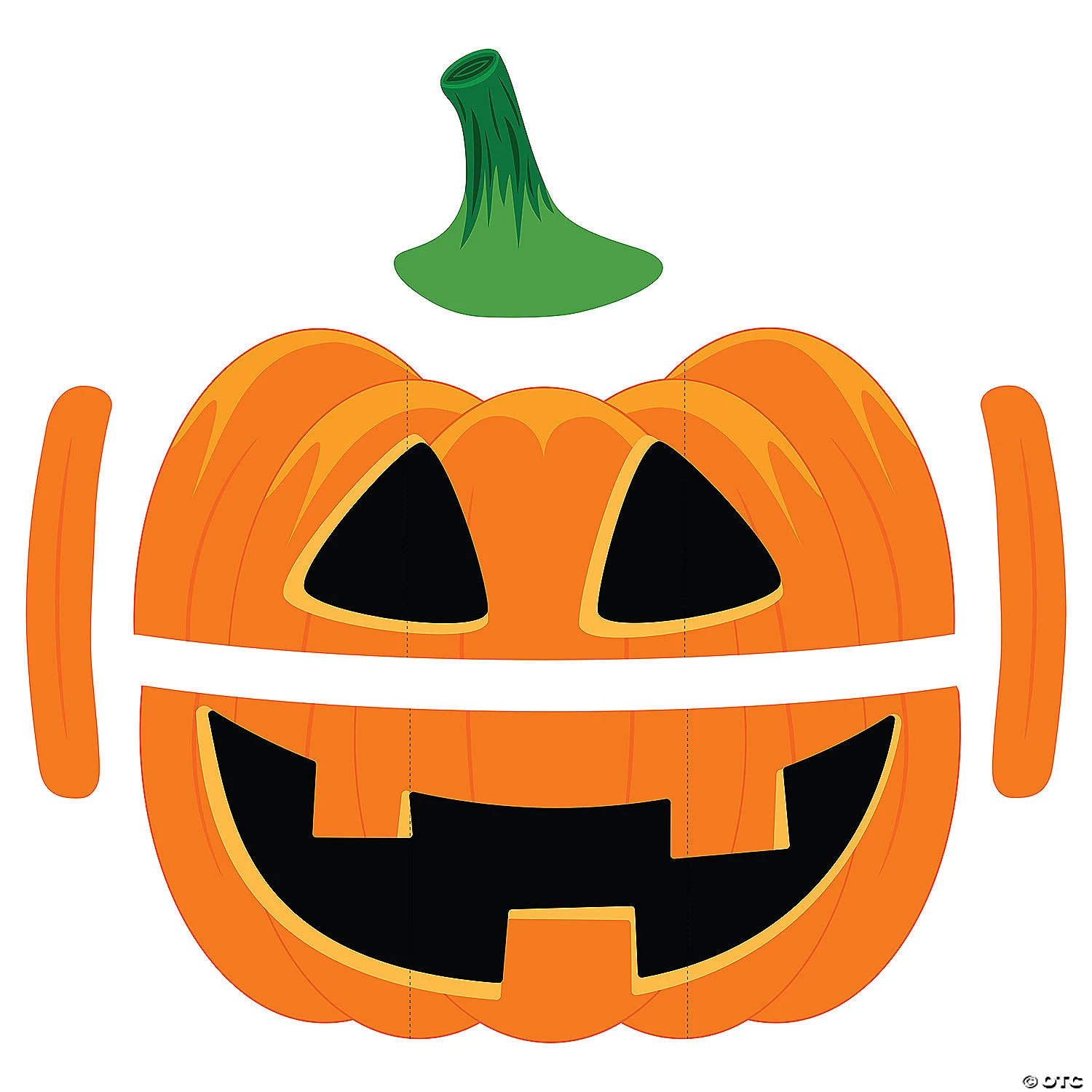 Value Jack-O’-Lantern Trunk-or-Treat Decorating Kit - 5 Pc. 4 Value Jack-O’-Lantern Trunk-or-Treat Decorating Kit - 5 Pc. - Image 2