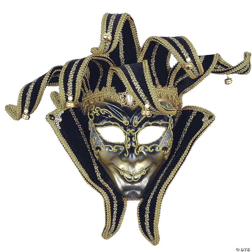 Venetian Jester Mask 3 Venetian Jester Mask