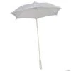 White Ruffle Parasol -Cheap Halloween decorations Store white ruffle parasolbb31wt