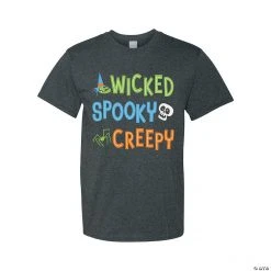 Wicked, Spooky, Creepy Adult’s T-Shirt