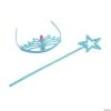 Winter Princess Crown & Wand Sets - 24 Pc. -Cheap Halloween decorations Store winter princess crown and wand sets 24 pc 13933680