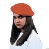 WOOL BERET HAT-RED